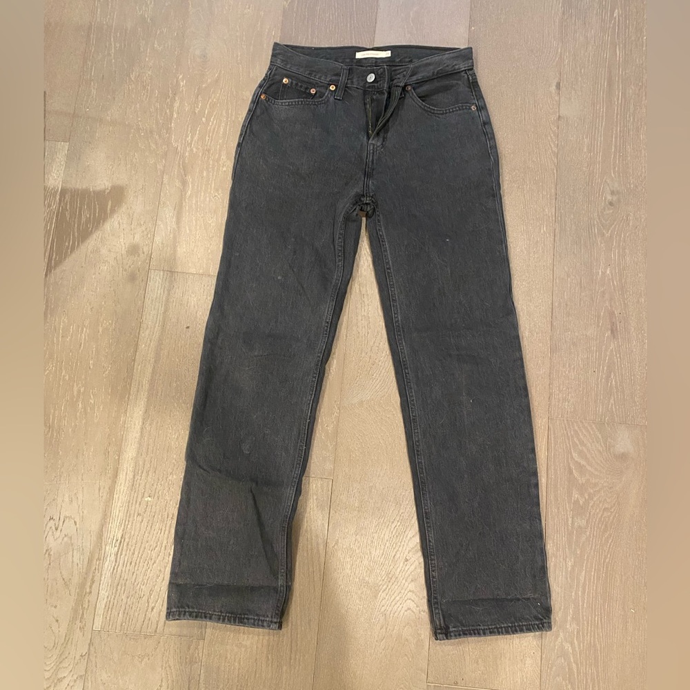 Levis low pro straight black